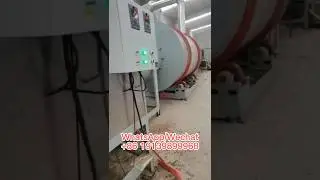 Biomass particle rotary drum dryer, sand drying equipment, chemical industry drying machine#dryer