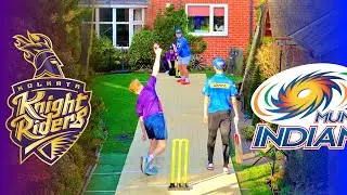 KKR против Mumbai Indians Backyard IPL | Chaotic T10