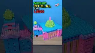 Membuat Masjid dari Lego | Make a Mosque from lego blocks #satisfying #asmr #lego #shorts