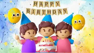 My Birthday Party Song | Happy Birthday Kids Song | Cake, Balloons & Pinata!