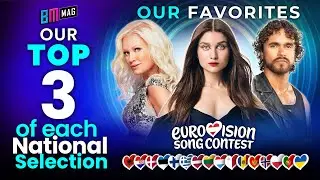 Our Top 3 Songs from Each National Selection of Eurovision Song Contest 2026