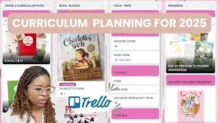 Homeschool curriculum planning | Trello tutorial for homeschool planning