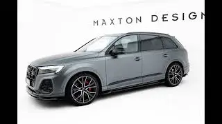 Maxton Design Audi AQ7 / Q7 S Line Facelift 2 Splitter Spoiler Side Skirts Diffuser Styling