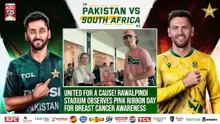 United for a cause! Rawalpindi Stadium observes Pink Ribbon Day for breast cancer awareness