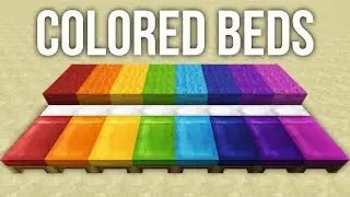 How to Get Colored Beds in Minecraft