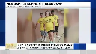 Midday Interview: NEA Baptist Summer Fitness Camp