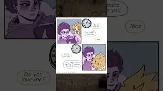 shinsou loves kaminari #mha #viral #comic #shorts #shinkami #shinsou #kaminari #anime