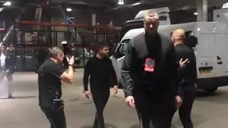 Dereck Chisora Arrives At The O2 For Fight With David Price!