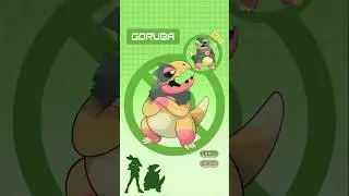 Evolution of the Grass-type starter Pok&eacute;mon! Monica's Gang Pok&eacute;mon Region! #monicasgang #monica #...