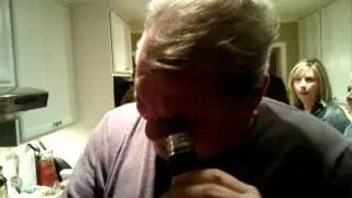 Guy opens beer bottle with eye