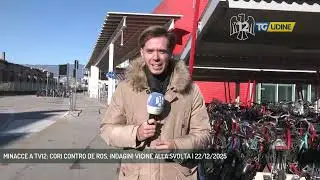 MINACCE A TV12: CORI CONTRO DE ROS, INDAGINI VICINE ALLA SVOLTA | 22/12/2025