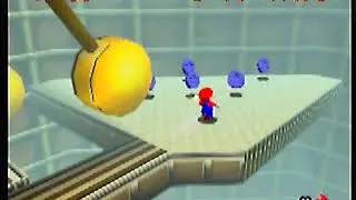 Super Mario 64 - TTC 100 coins w/ thwomp 58.26 x-cam IGT