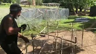 Making fish traps
