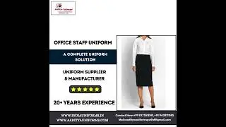 Office Staff Uniform  Available At Aaditya Uniforms