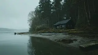 Ethereal Misty Shoreline Haven 🌲 Peaceful Medieval Instrumental (1 Hour)