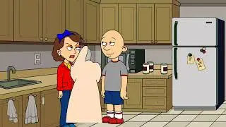 classic caillou gives his mom a hand/grounded #viral #fyp #goanimate #wrapperoffline  #animation