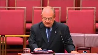 Commbank Bankwest scandal, Senator Eggleston's Senate speech 25/3/2014