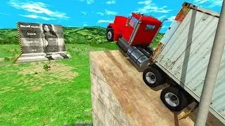 Beamng drive -  Epic High Speed Insane Car Jumps