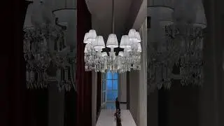 16 lamp oval French dining room lamp # French minimalist # living room lamp # corridor chandelier