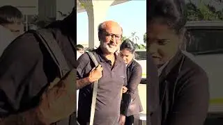Rajinikanth spotted at Mumbai Airport #shorts