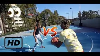 1V1 BASKETBALL vs. 7ft Kristopher London!!