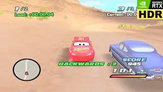 [HDR] Disney Pixar Cars (PC 4K) Doc's Lesson: Powerslide & Doc's Challenge