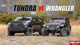 Toyota Tundra vs Jeep Wrangler Rubicon - Off-Road Comparison