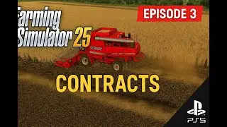 Farming Simulator 25: Ep.3 - Contract Hustle Begins! | PS5 Gameplay | No Mods, No Shortcuts