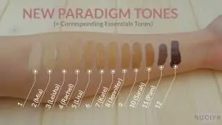 Sappho New Paradigm and Essentials Vegan Liquid Foundations