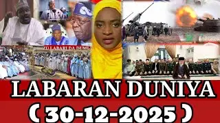 #LABARAN DUNIYA NA SAFIYAR YAU #TALATA 30/12/2025 #AREWA RADIO #AFRICA HAUSA TV #BBC HAUSA.