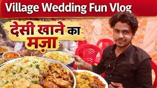Village Wedding Food vlog 🍛