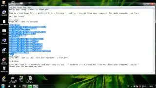 clean computer tutorial