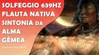 XAMANISMO | FLAUTA NATIVA COM SOLFEGGIO 639HZ EM SINTONIA COM A ALMA GÊMEA