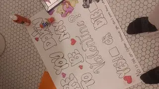 Working On The Poster
