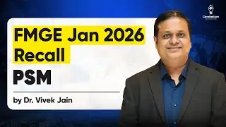 FMGE Jan 2026 PSM Recall by Dr. Vivek Jain