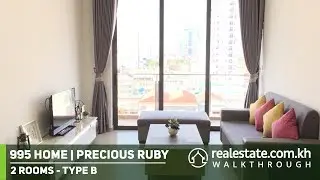 Precious Ruby - 2 Rooms Type B - Walkthrough Video Powered by Realestate.com.kh