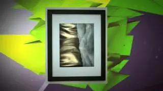 11x14 Photo Wood Frame with Mat for 8x10 Picture BLACK