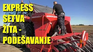 PODE&Scaron;AVANJE SEJALICE - Express  SETVA p&scaron;enice - KAKO se menjaju DVE KULTURE - P&Scaron;ENICA posle REPICE