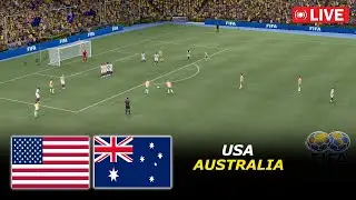 USA vs AUSTRALIA / International Friendly Match 2025 | Full Match All Goal | PES 21Game