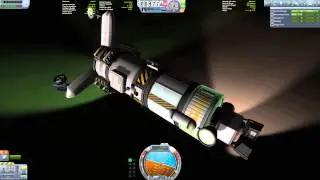 KSP First attempt to inspect Moho Great Hole