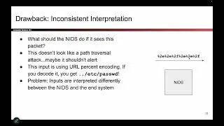 [Networking8, Video 5] NIDS - Drawbacks, Evasion Attacks