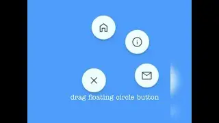 drag floating circle button -css,javascript,html,nodejs - episode 2