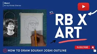How to Draw Sourav Joshi Outline || Drawing @souravjvlogs  @SouravjoshiArts