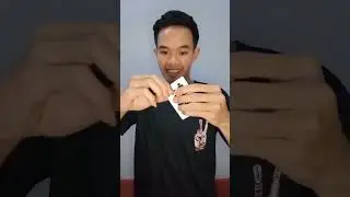 Menyala 🔥 Trik Sulap Kartu Sederhana 👍 #youtubeshorts #shorts #tutorial #viral #magic