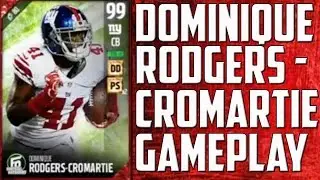 (3.5 Million Coin Card!!!) 99 Dominique Rodgers-Cromartie Gameplay and Review - MUT 17