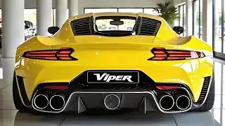 Только что вышел Dodge VIPer 2026 года. Неукротимый зверь наконец вернулся.