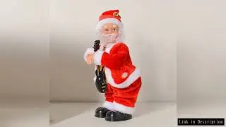 Electric Santa Claus Twerking Elderly Buttock Shaking Xmas Figurine Doll Dancing Christmas Music Toy