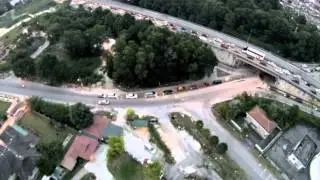 ARDUPILOT MEGA 2.5 TRAFFIC JAM AERIAL SCENE