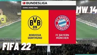 BVB vs Bayern Munich | Der Klassiker | Bundesliga 2021/22 Highlights | FIFA 22