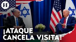 Joe Biden cancela reuni&oacute;n en Israel tras ataque; Ham&aacute;s e Israel se culpan de bombardeo a hospital